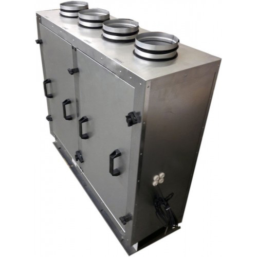 Установка вентиляционная приточно-вытяжная вертикальная AEROC-10/EC